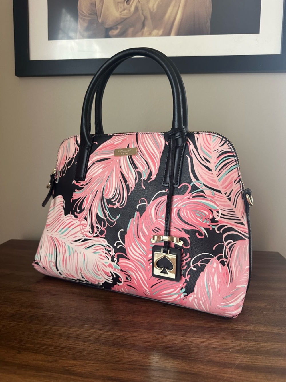 Kate Spade Brightwater Drive Flamingo Bag